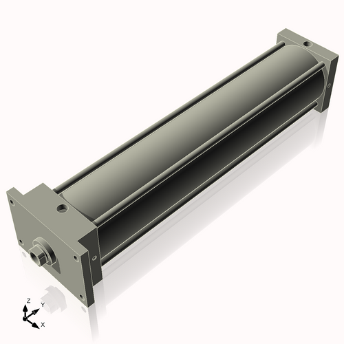 Isometric View of 5AFF23CCK1.375S4