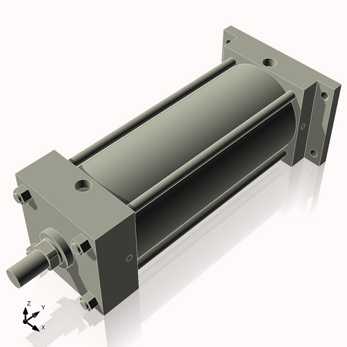 Isometric View of 5ARF10NCK1.375