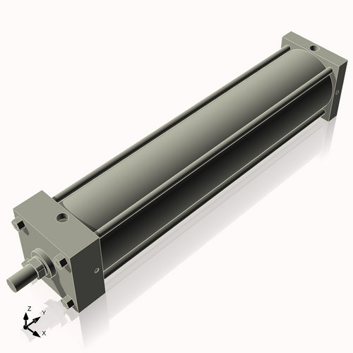 Isometric View of 5ASF22CCK1.375