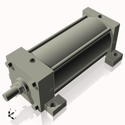 Isometric View of 5ASL9NCK1.375