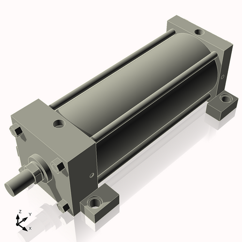 Isometric View of 5ASL11CCK1.375