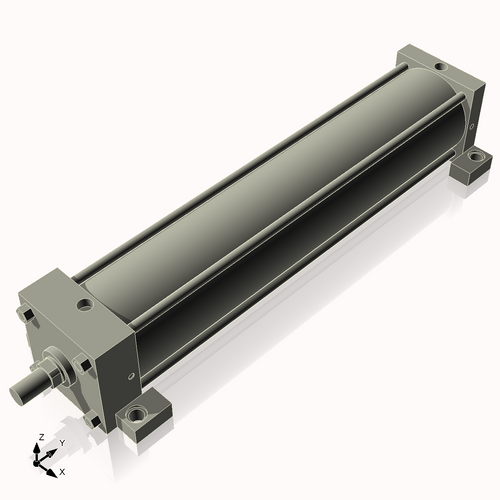 Isometric View of 5ASL23CCK1.375
