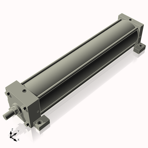 Isometric View of 5ASL24NCK1.375