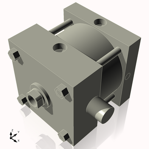 Isometric View of 6ATF1NCKS4