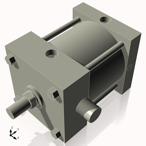 Isometric View of 6ATF3NC