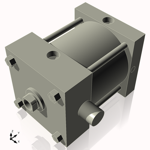 Isometric View of 6ATF3NCKS4