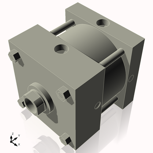 Isometric View of 6AC1CCK1.75S4