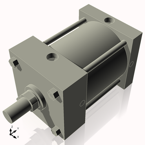 Isometric View of 6AC4NCK1.75