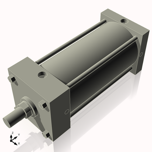 Isometric View of 6AC10NCK1.75