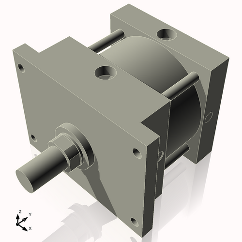 Isometric View of 6AFF1CCK1.75