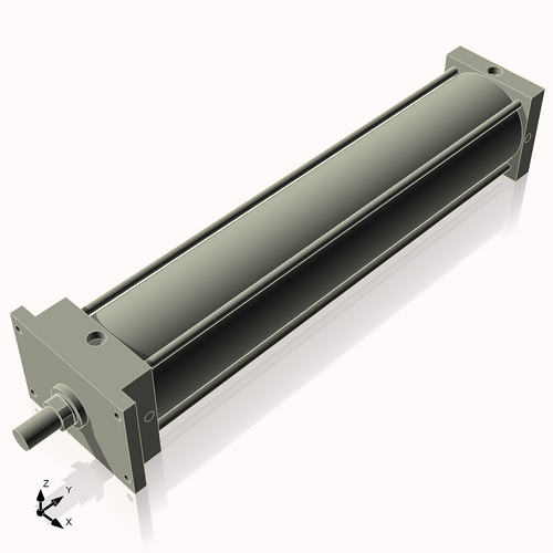 Isometric View of 6AFF28NCK1.75