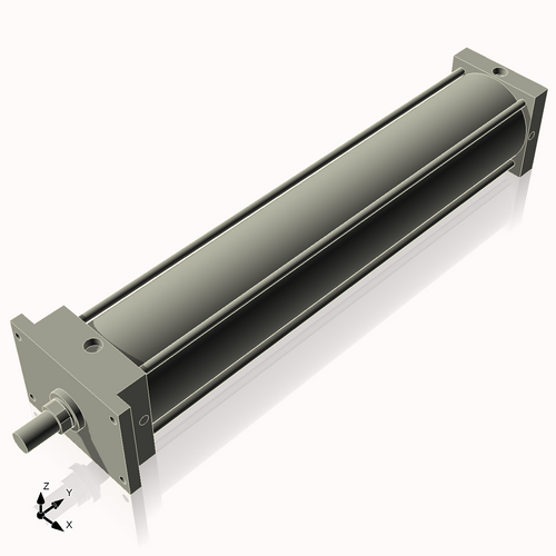 Isometric View of 6AFF30NCK1.75