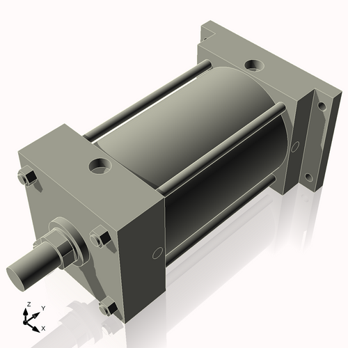Isometric View of 6ARF7NCK1.75