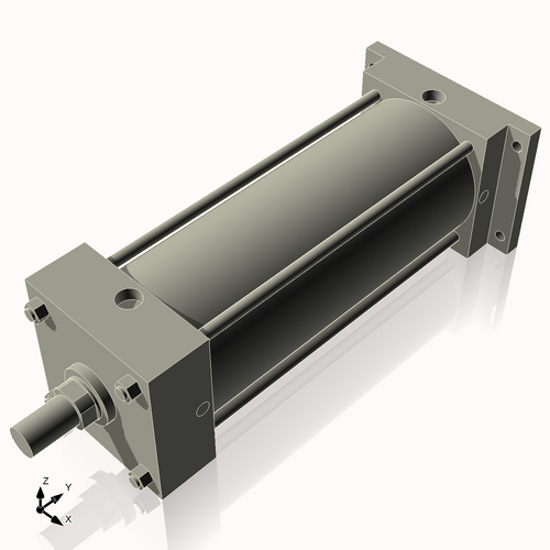 Isometric View of 6ARF13NCK1.75