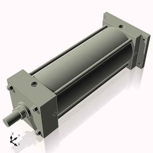 Isometric View of 6ARF14NCK1.75