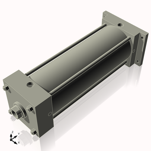 Isometric View of 6ARF15NCK1.75S4