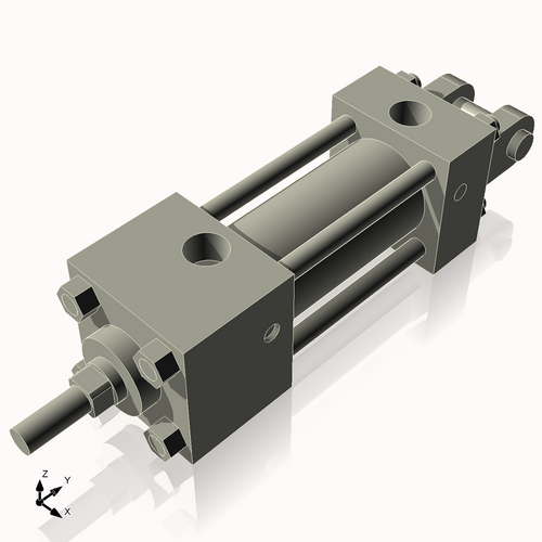 Isometric View of 1.125AC1CC