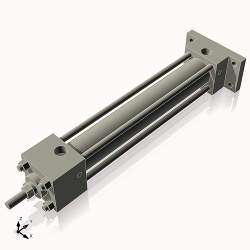 Isometric View of 1.125ARF6NC