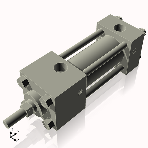 Isometric View of 1.125ASF1CC
