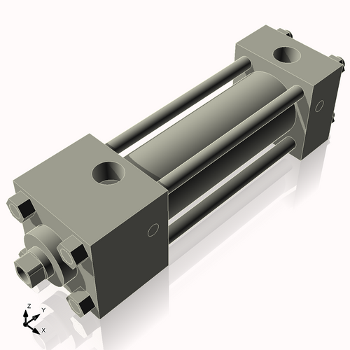 Isometric View of 1.125ASF2NCKS4