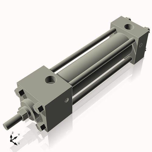 Isometric View of 1.125ASF3CC