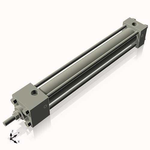 Isometric View of 1.125ASF8NC