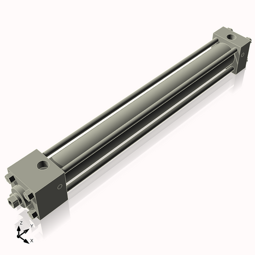 Isometric View of 1.125ASF10NCKS4