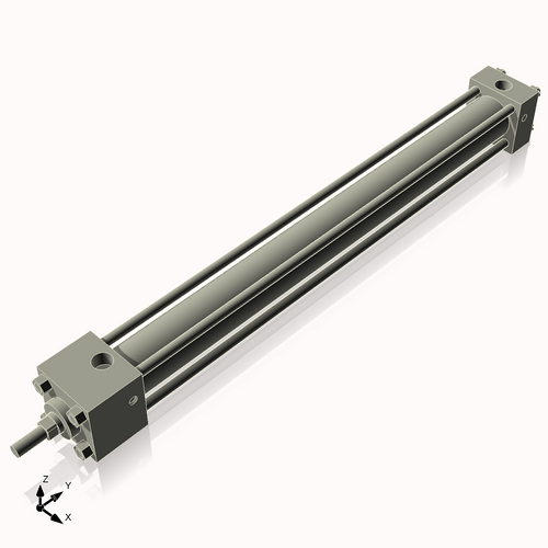 Isometric View of 1.125ASF12CC