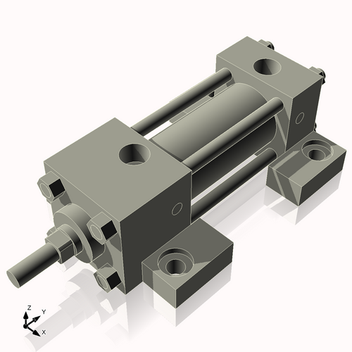 Isometric View of 1.125ASL1NC