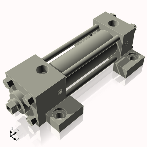 Isometric View of 1.125ASL2CCKS4