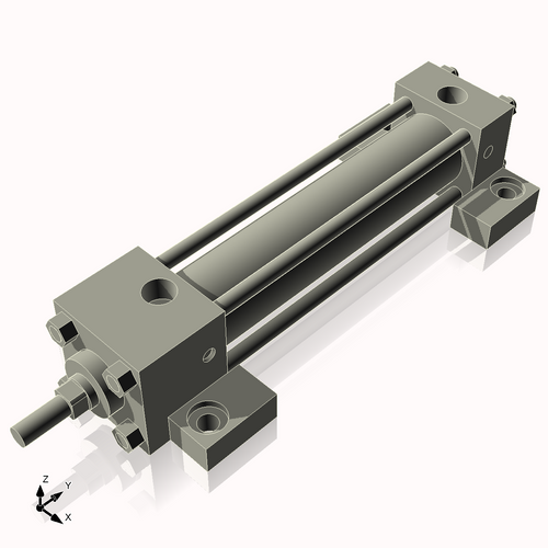 Isometric View of 1.125ASL4CC