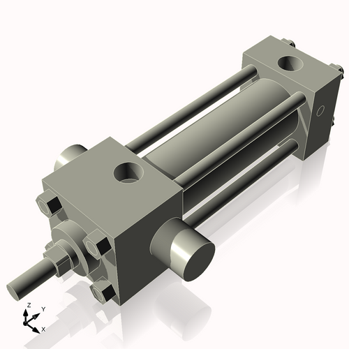 Isometric View of 1.125ATF2CC