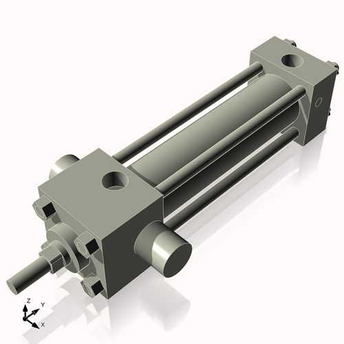 Isometric View of 1.125ATF3CC
