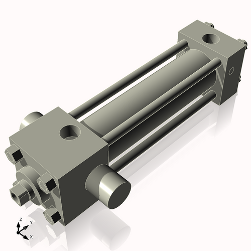 Isometric View of 1.125ATF3CCKS4