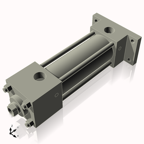 Isometric View of 1.5ARF3NCKS4