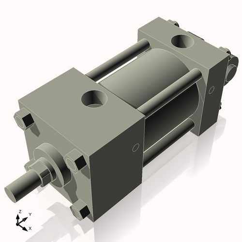 Isometric View of 2AC1NC