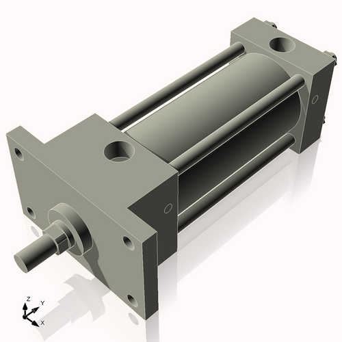 Isometric View of 2AFF3NC