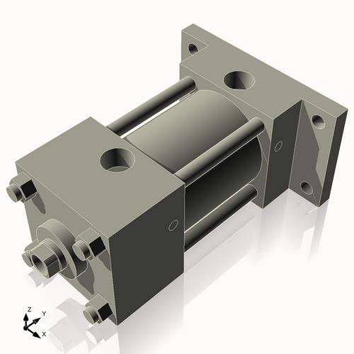 Isometric View of 2ARF1NCKS4