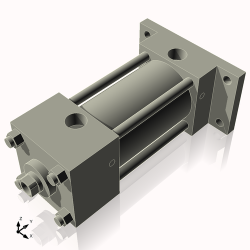 Isometric View of 2ARF2NCKS4