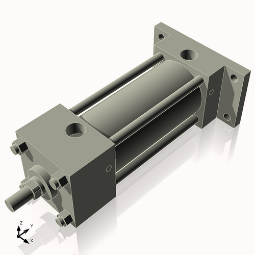 Isometric View of 2ARF3NC