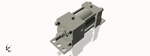 Isometric View of 2MAFB1CC