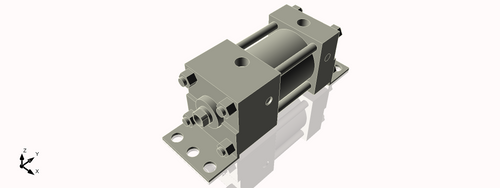 Isometric View of 2MAFB1CCKS4