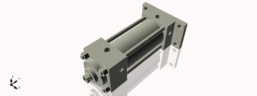 Isometric View of 2MARF3CCKS4