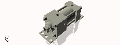 Isometric View of 2MAFB1CCK1S4