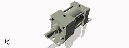 Isometric View of 2.5MAFB1NCK1