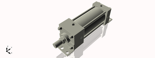 Isometric View of 2.5MAFB4NCK1