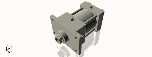 Isometric View of 2.5MAFF1CCK1S4