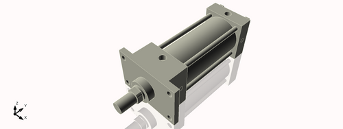 Isometric View of 2.5MAFF4NCK1