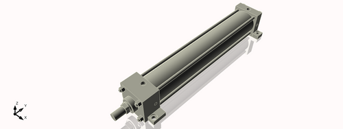 Isometric View of 2.5MASL14NCK1