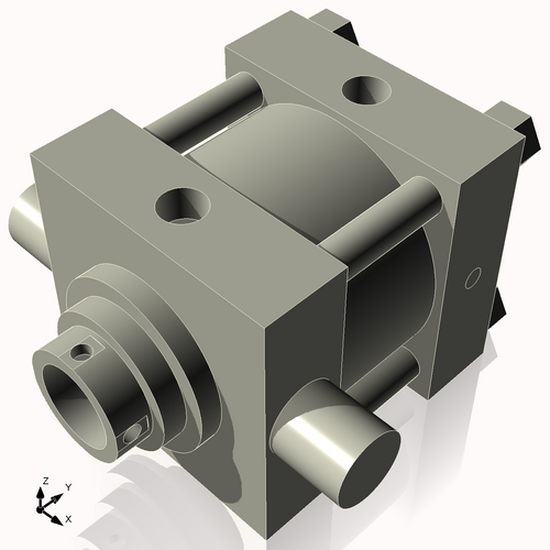 Isometric View of CN6HHTF1NCK3S4